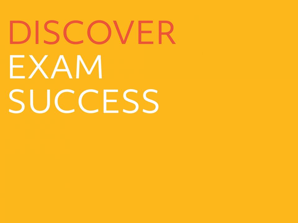 Link to Discover Exam Success