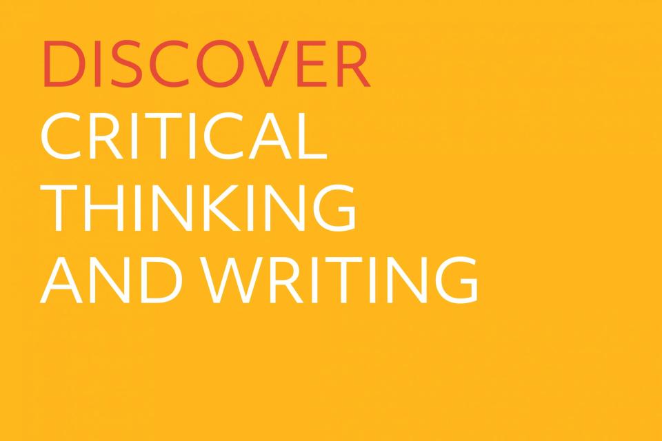 Link to Discover Critical Thinking and Writing
