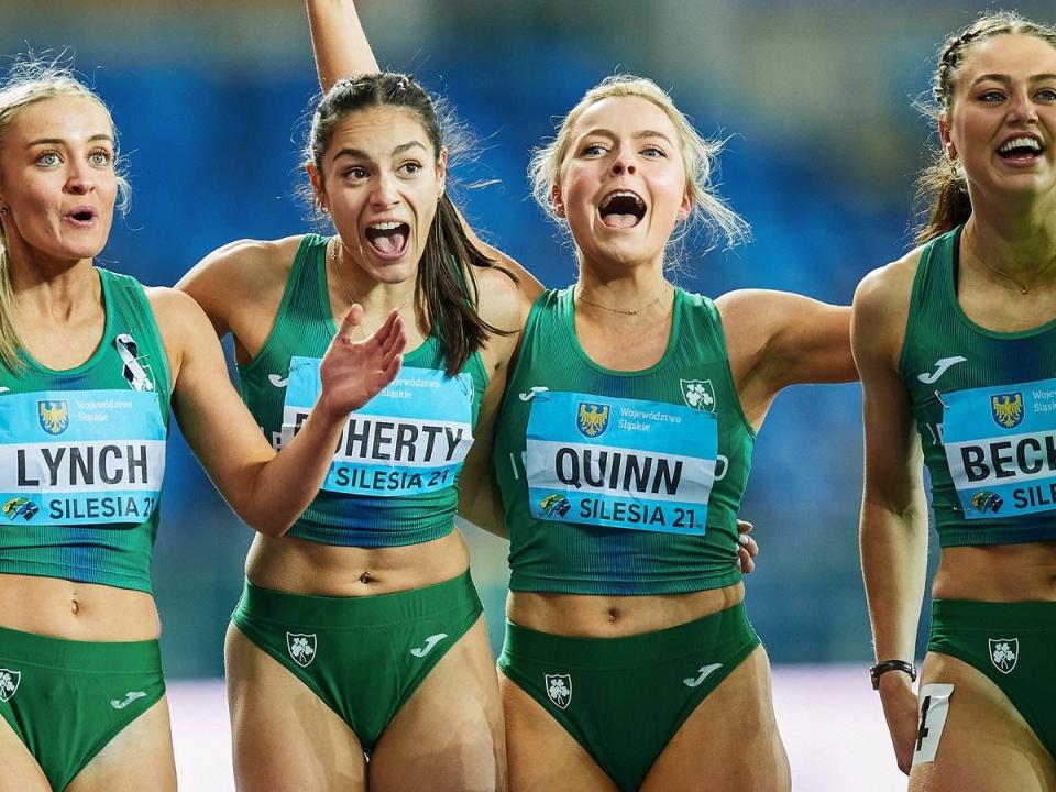 Irish 4x200m Relay World Relays 2021