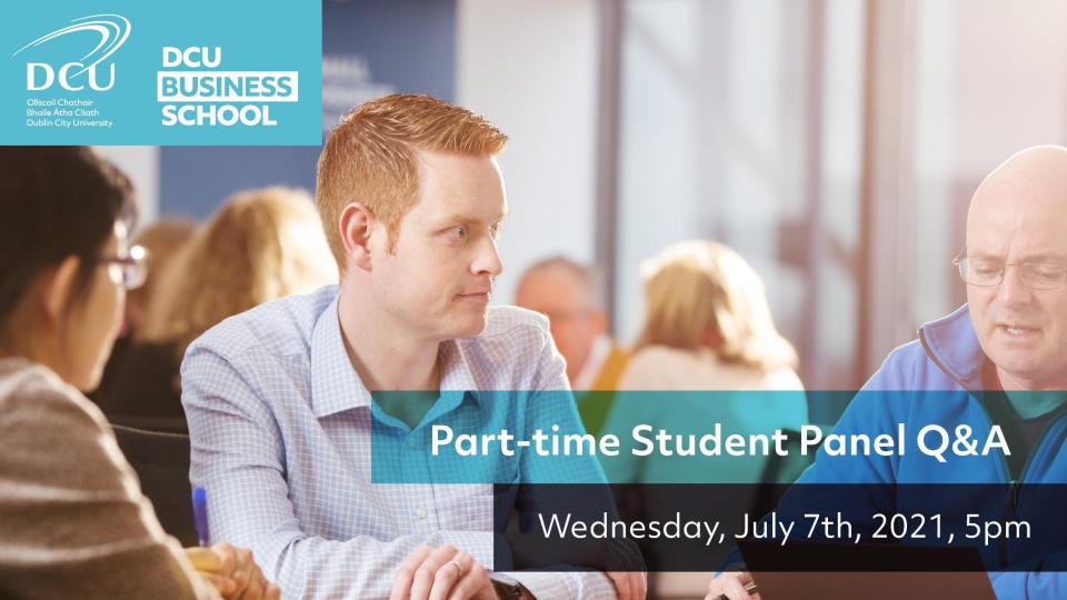 Part-time Executive Masters Student Panel Q&A