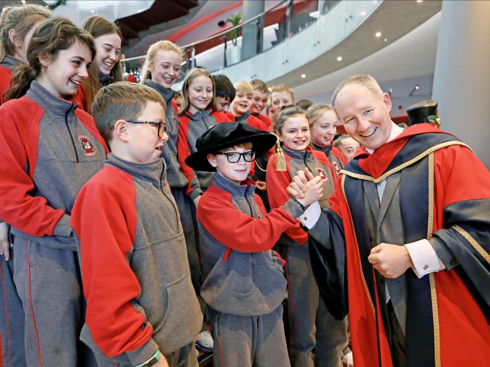 Jim Gavin honorary conferring at the Helix, December 2019