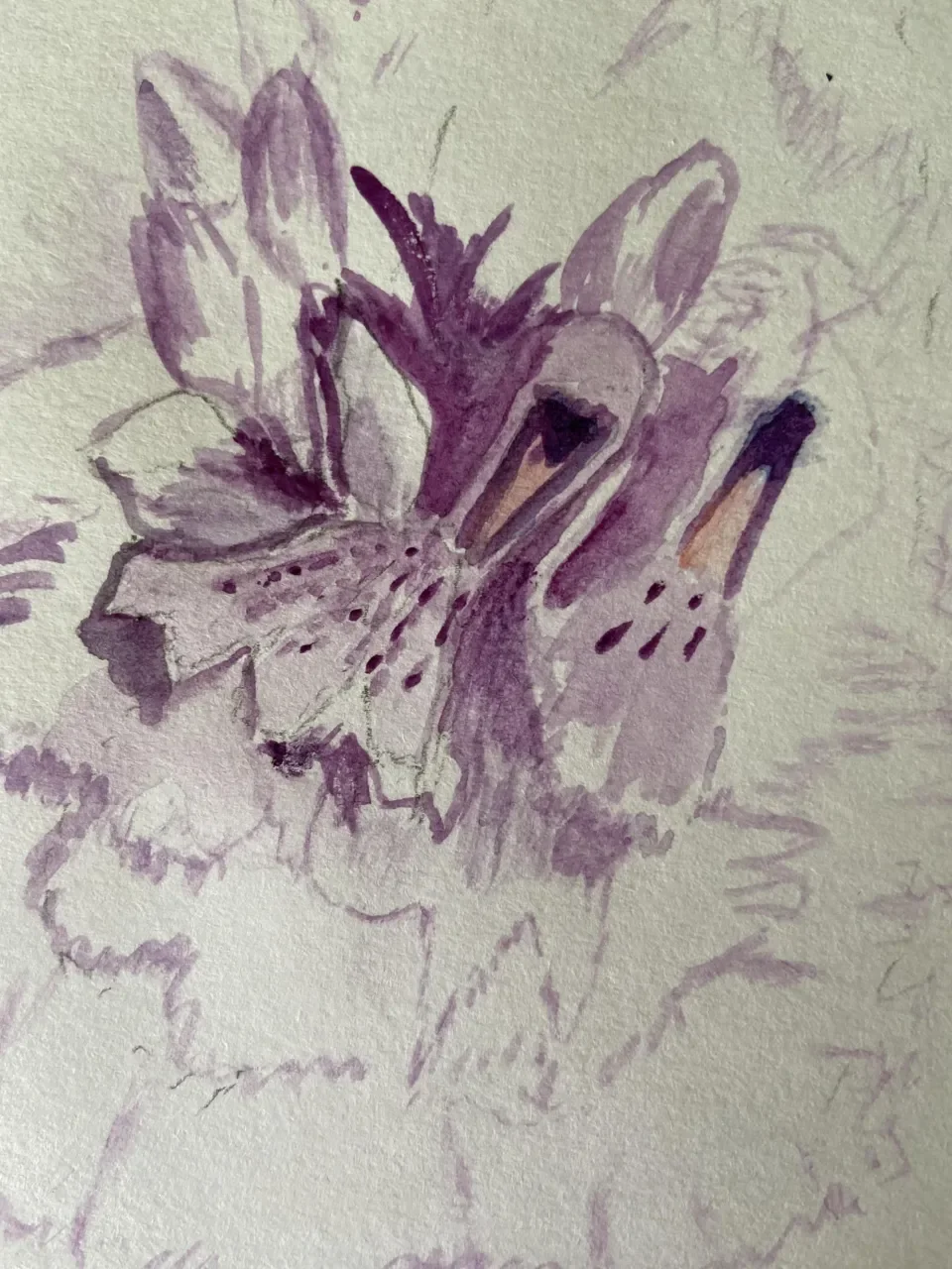 Orchid Painting