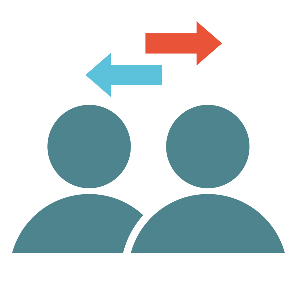 sharing experiences 