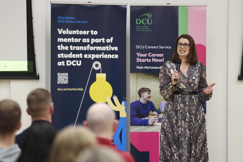 Yvonne McLoughlin DCU Mentoring Ceremony