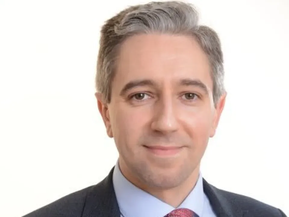 Shows Minister Simon Harris