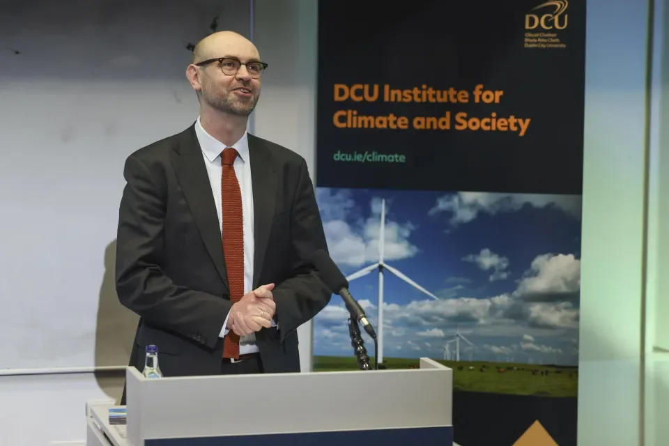 Dr Diarmuid Torney, Director of the DCU Centre for Climate and Society