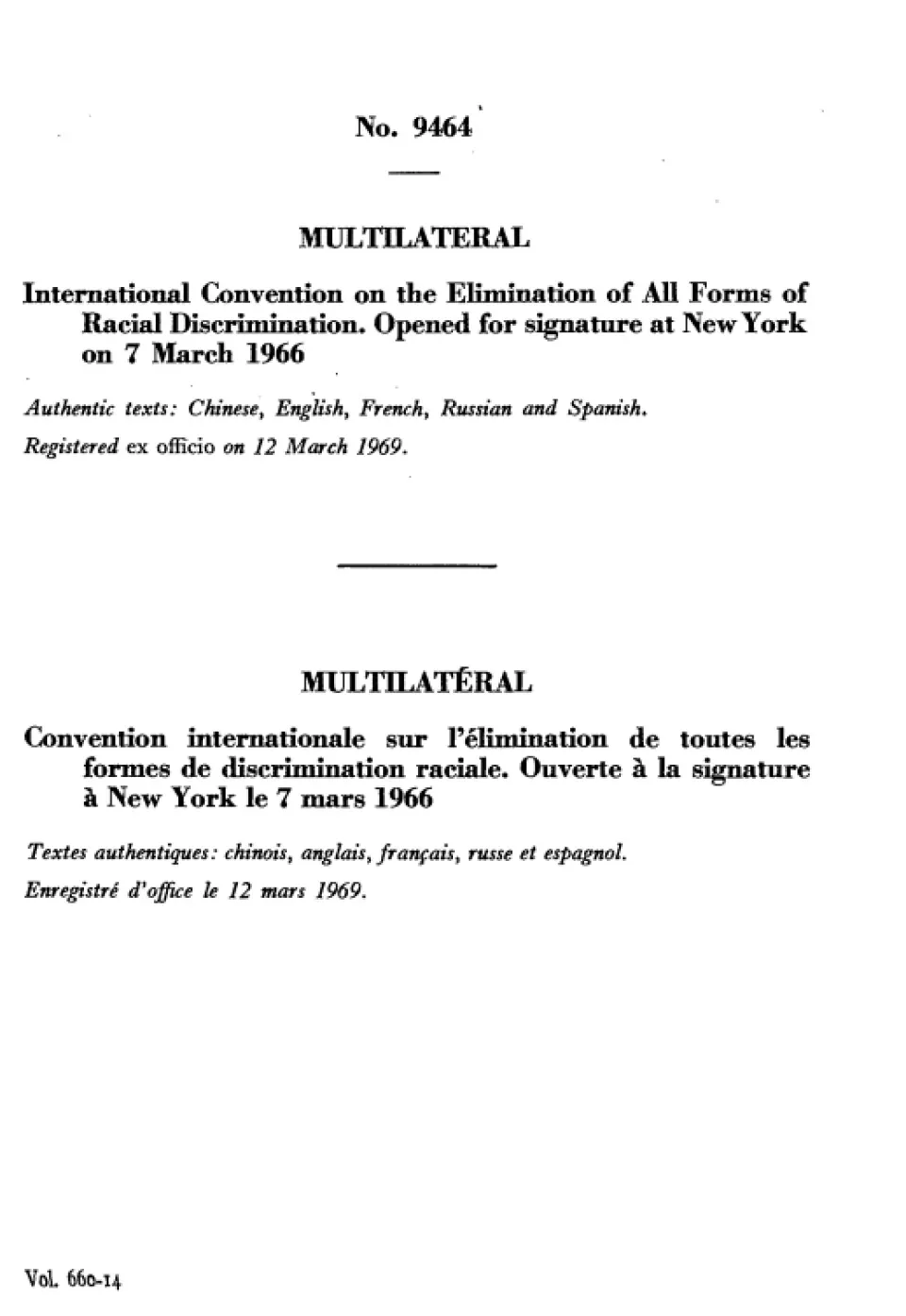 Treaty cover