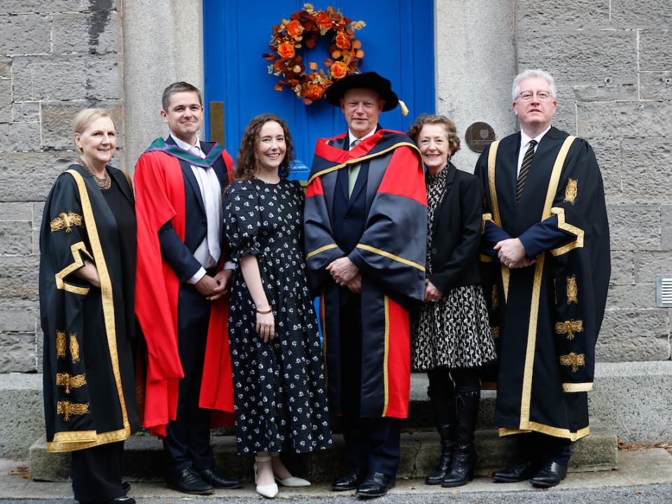 Photo of Chief Justice Donal O'Donnell honorary doctorate