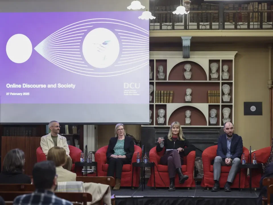 Image of panel discusson from Futoruolgy Event #1 