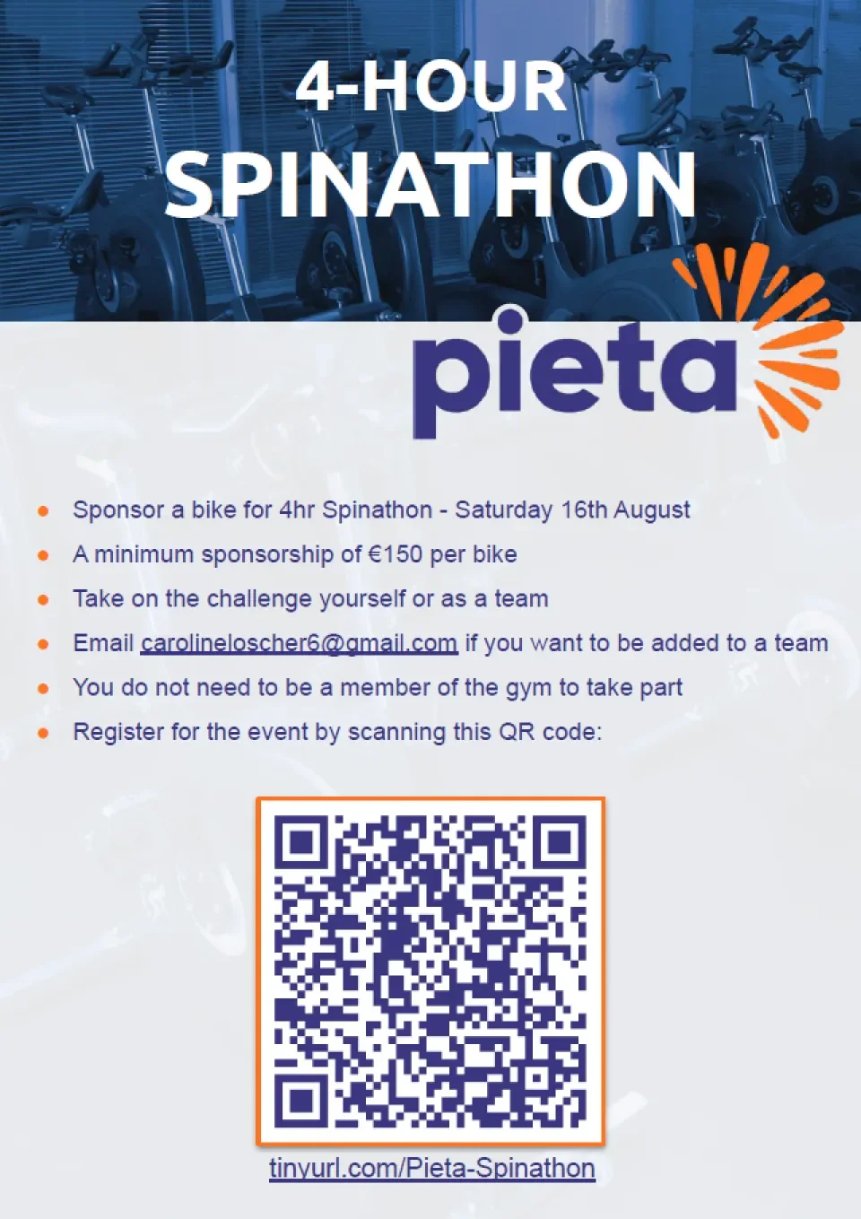 4 Hour Spinathon Flyer