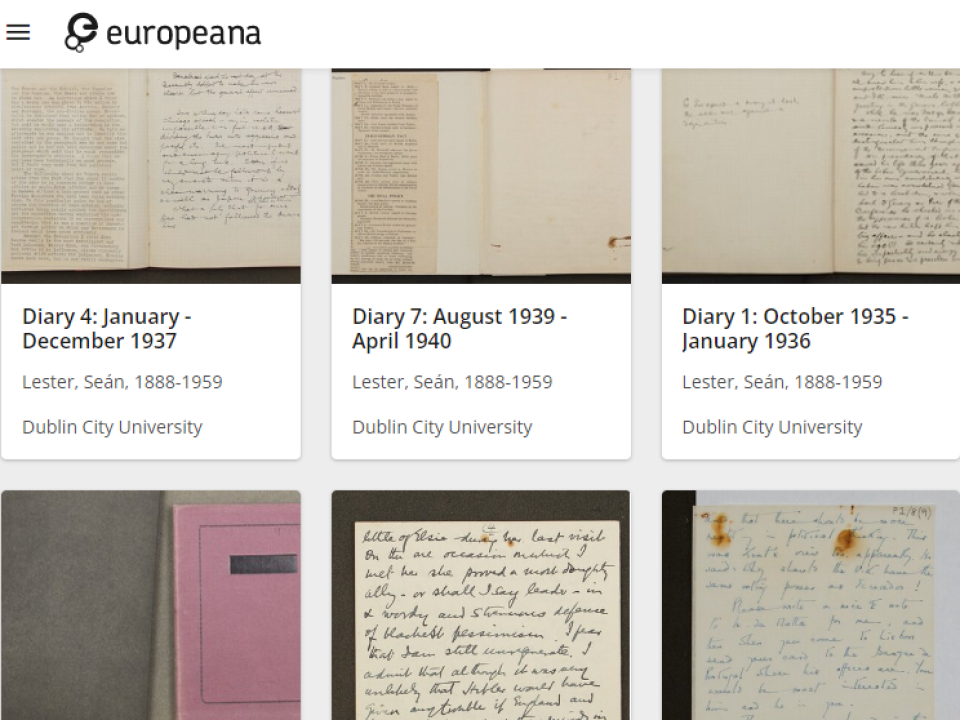 Lester On Europeana