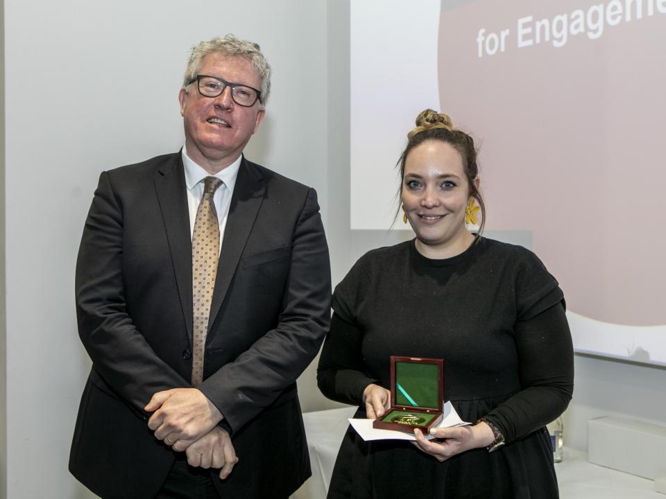 Julie Daniel - DCU President's Awards for Engagement 2022