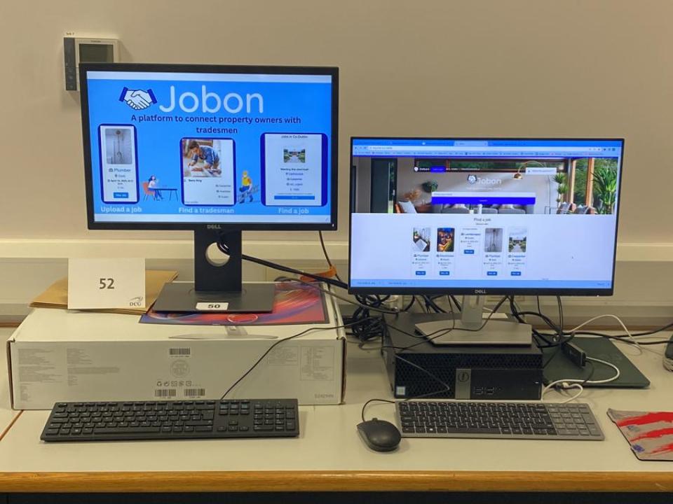 Display of Jobon at Expo