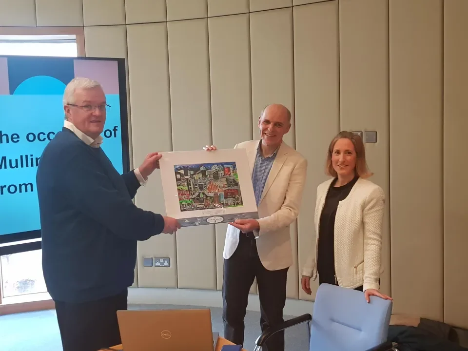 Image from Barry McMullins retirement function
