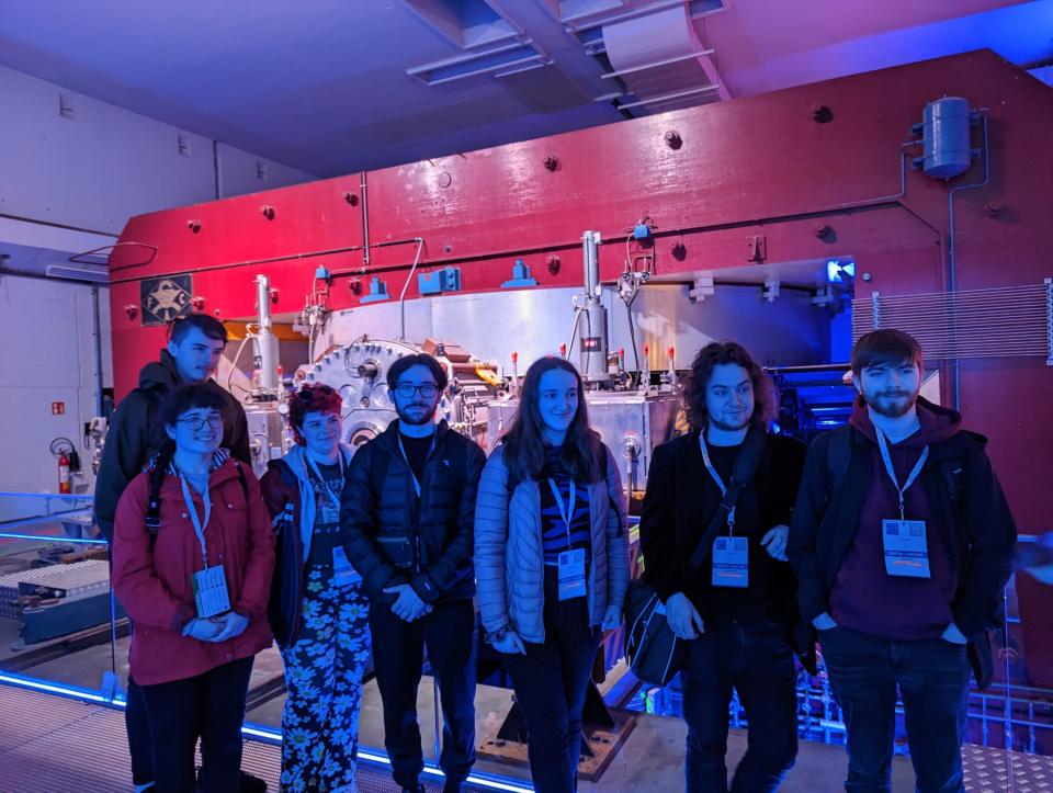 School of Physical Sciences Astronomy students at ISDC Data Centre for Astrophysics