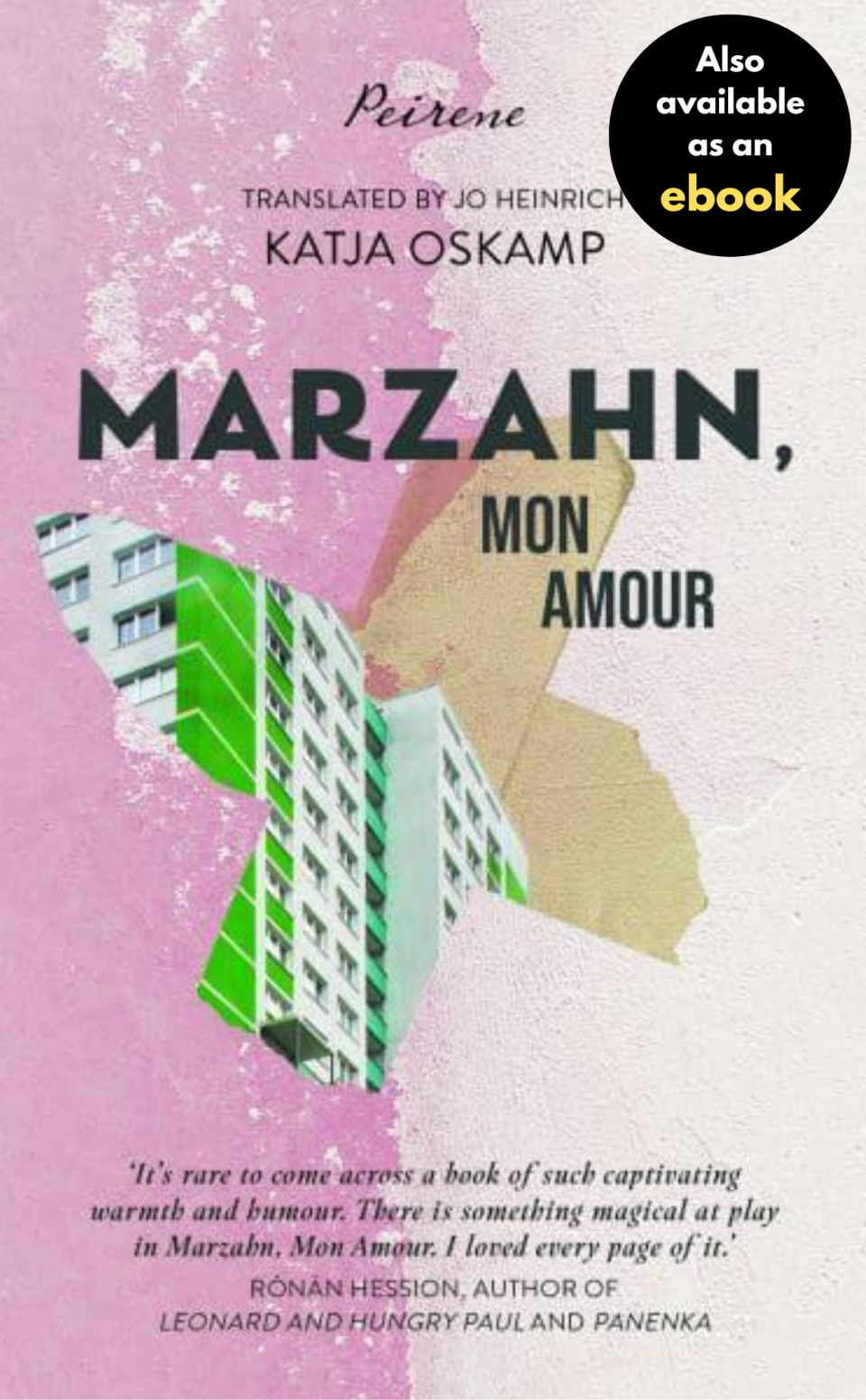 Shows the cover art for Marzahn, Mon Amour by Katja Oskamp