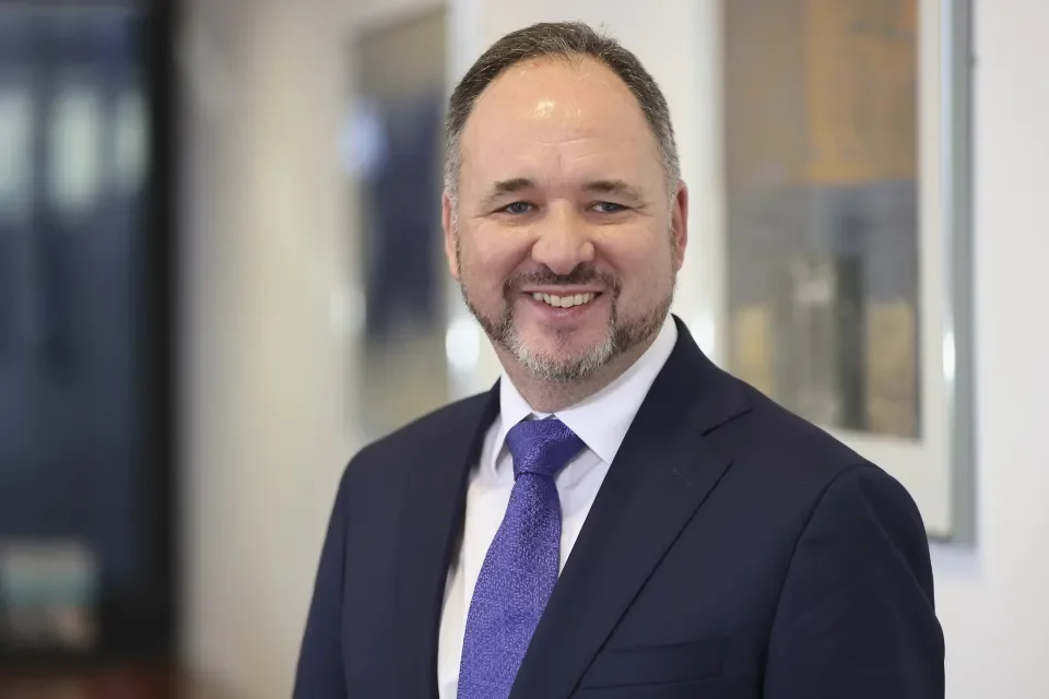 Shows Director of HR in DCU Gareth Yore
