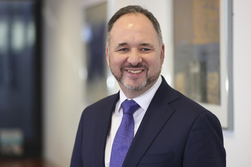 Shows Director of HR in DCU Gareth Yore