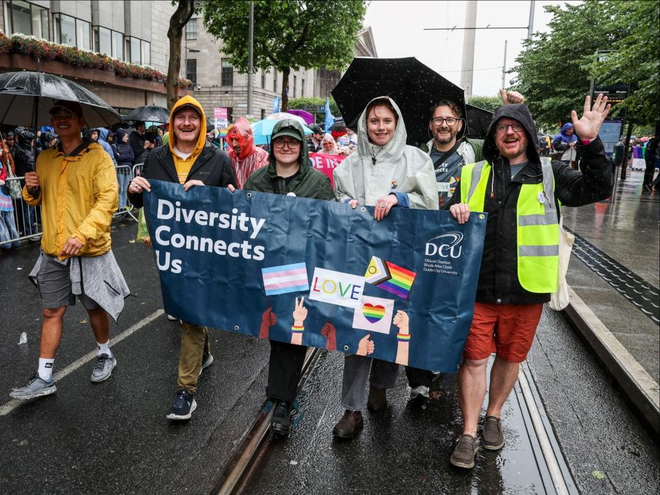 DCU at 2024 Pride Parade