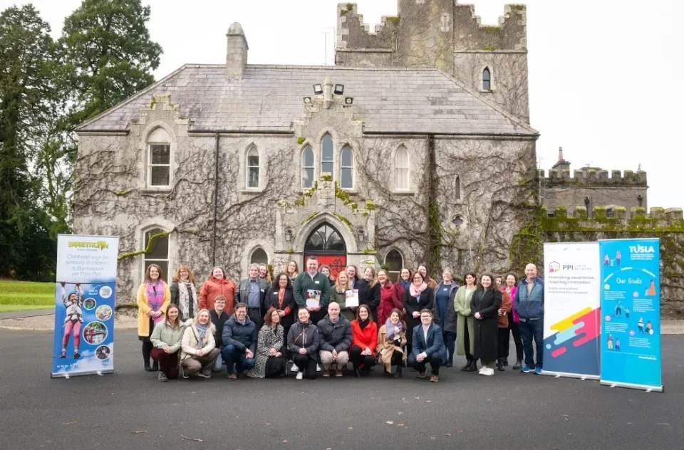 Participants at the launch of this guide, Barretstown Campus, 30th Jan 2025.