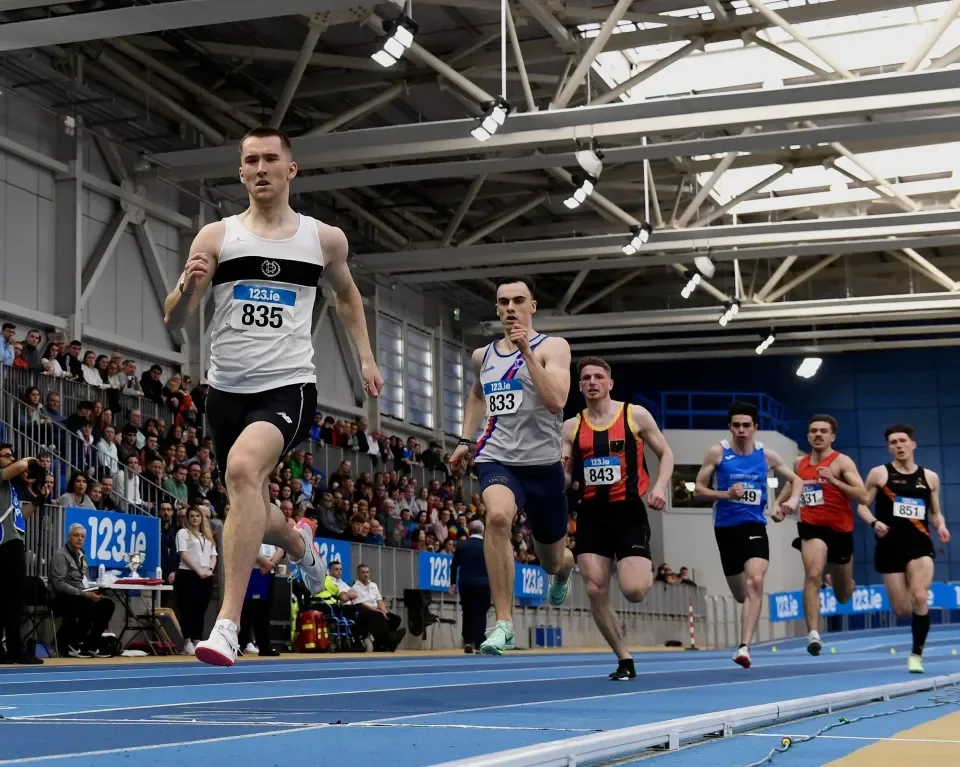 Shows Jack Raftery running