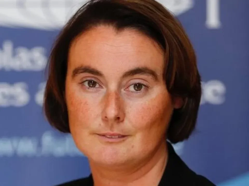 Shows Dr Mairead Nic Giolla Mhichíl, Director of Micro-Credential Strategy and Innovation