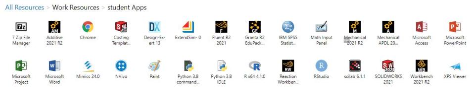 Choose the App Connect resource you require