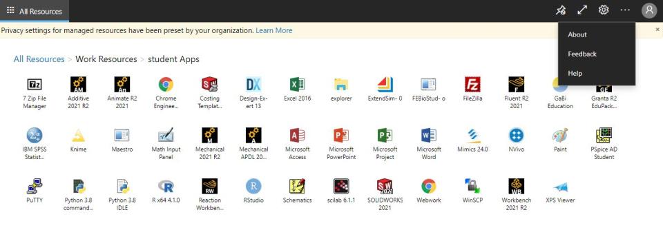 App Connect resource page