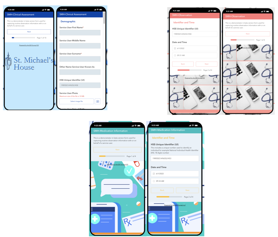 Image of the St Michael's House App