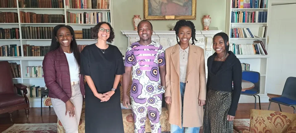 Members of the Black History Month fireside chat event, October 2024.