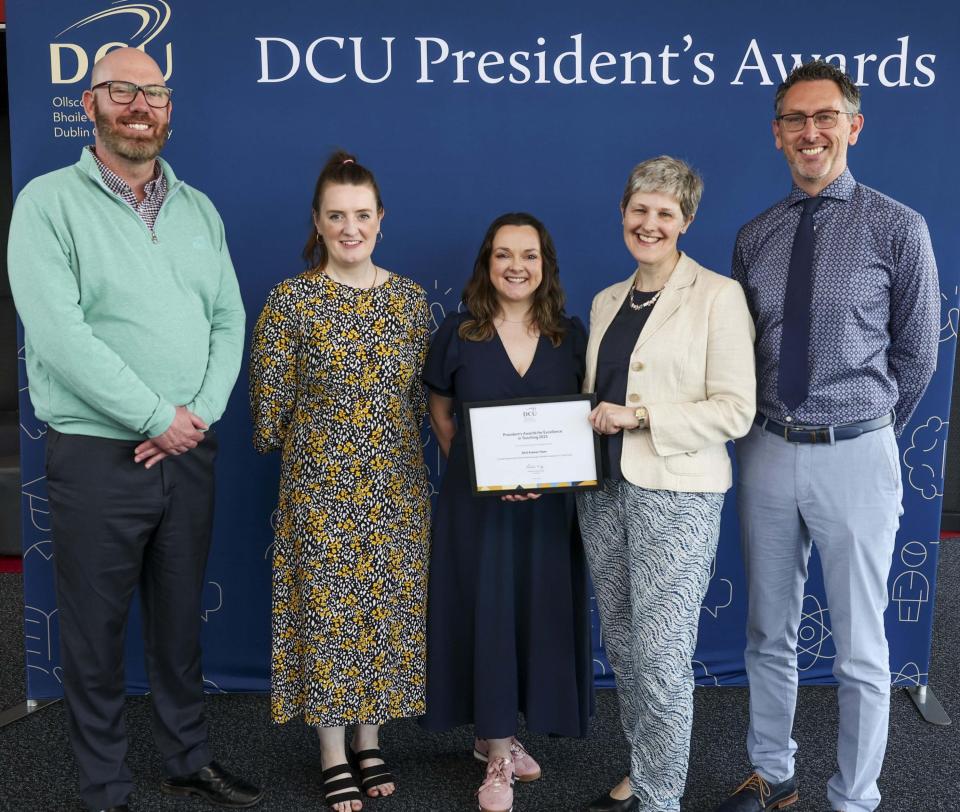 Team Teaching Award Winners DCU Futures