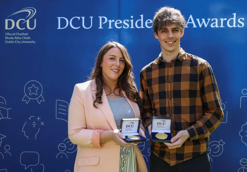 Seanad Electoral Project Team with their award