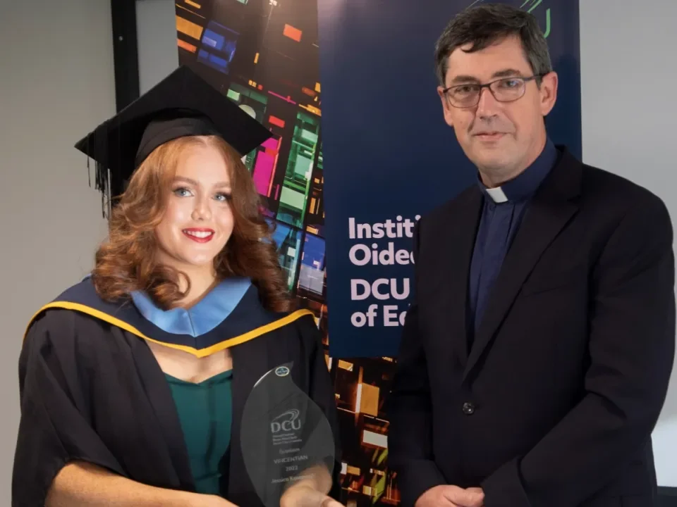 Jessica Kavanagh and Fr Stephen