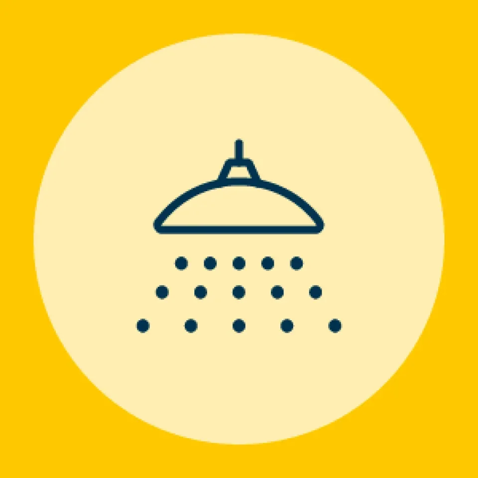 Image of a shower head