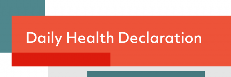 Daily Health Declaration Image