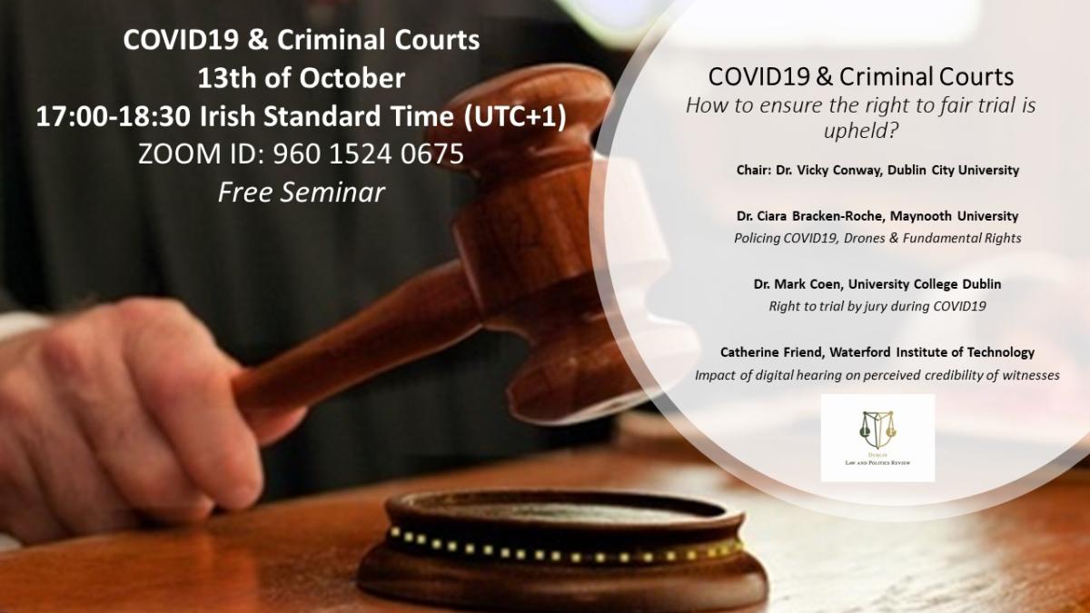 COVID 19 & Criminal Courts