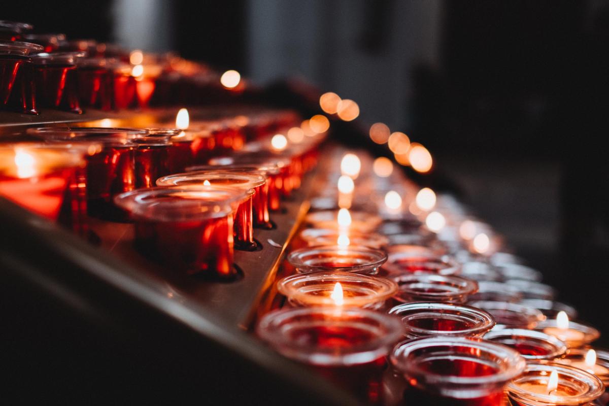 Remembrance candles