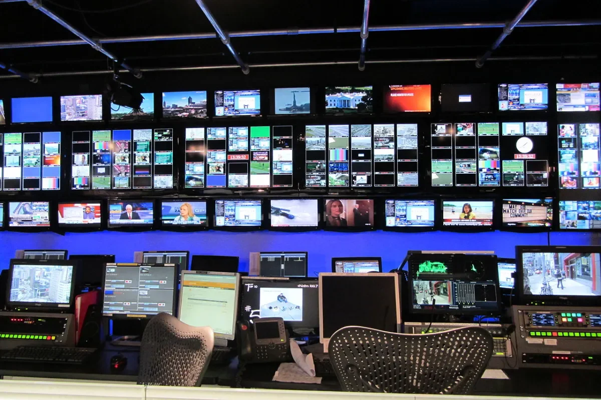 Television control room