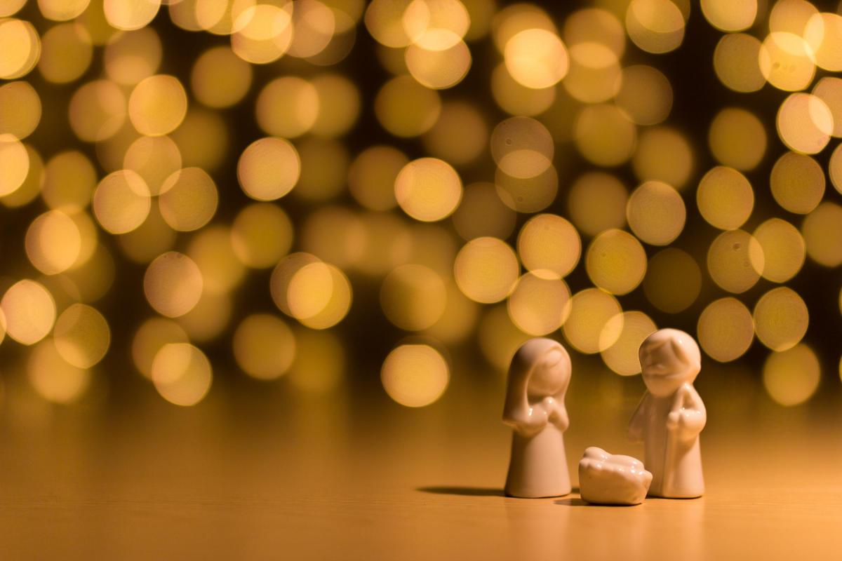 Christmas nativity decorations
