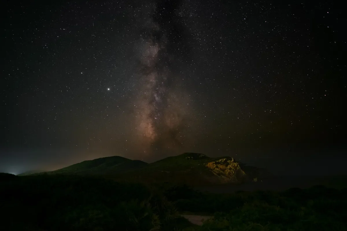 Milky Way over the Cliff in Sardinia (Winner) - Fabrizio Cuccu