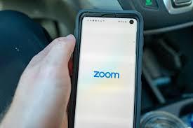 Mobile with zoom logo