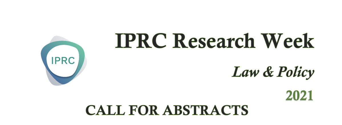 IPRC Research Week Law & Policy 2021