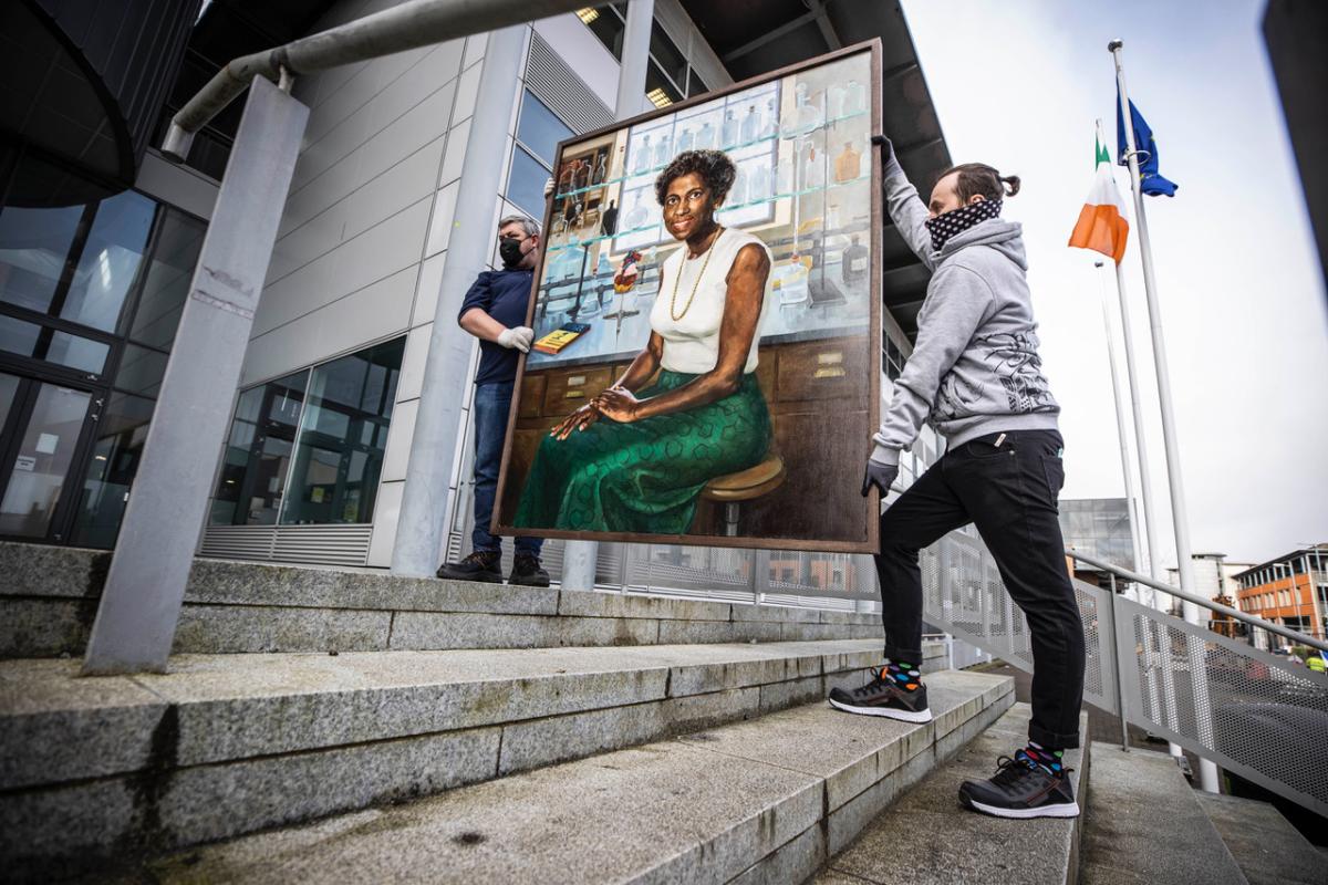 Women on Walls portraits arrive at DCU