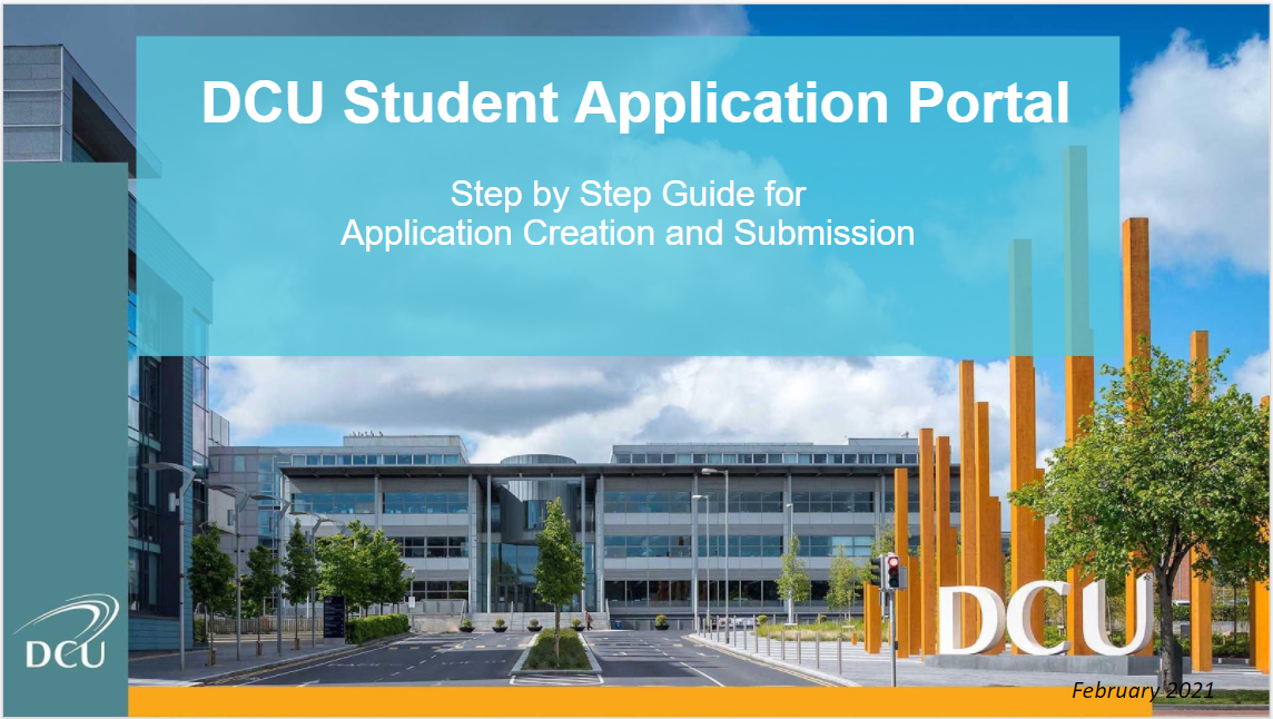 Step by Step Guide for Application Creation and Submission
