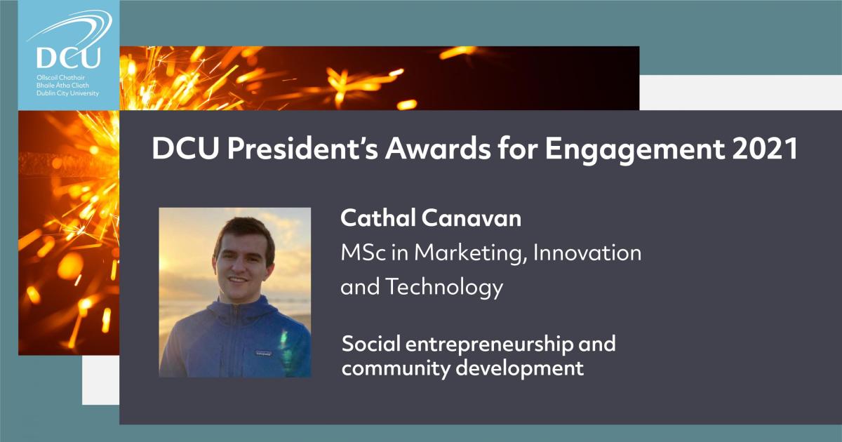 DCU President Awards Engagement - Merit Student Award