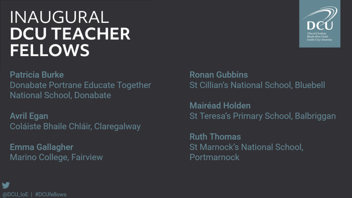 DCU Teacher Fellows Schools