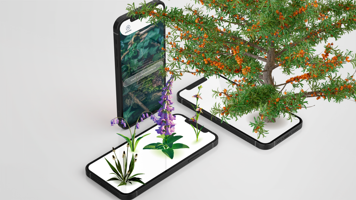 AR app Build-a-Biome