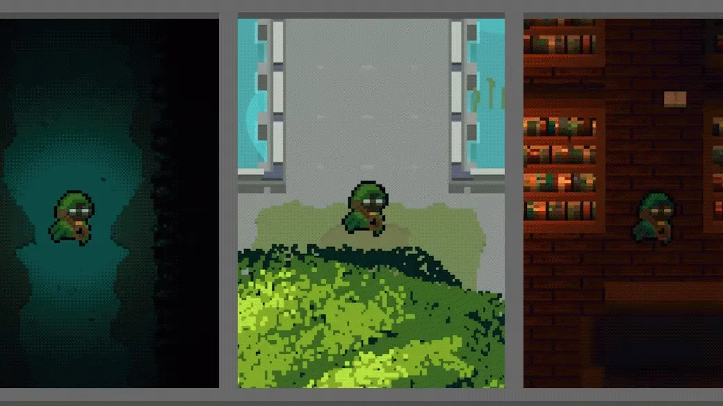 Petrichord, a freeform musical adventure game