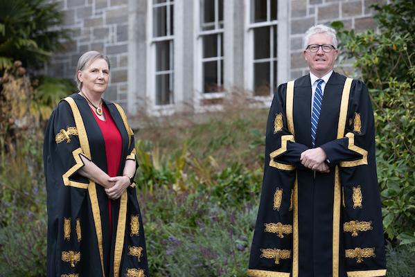 Chancellor Brid Horan and DCU President Professor Daire Keogh