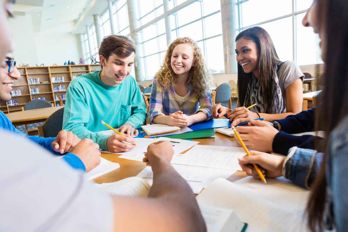 Student Check in survey stock pic